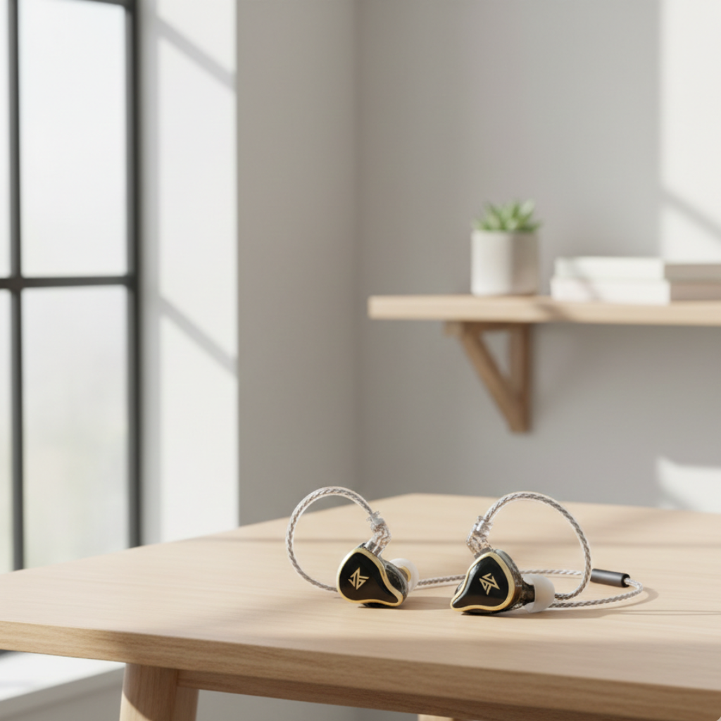 KZ ZAS Hybrid Wired Earphones For HiFi Sound Quality