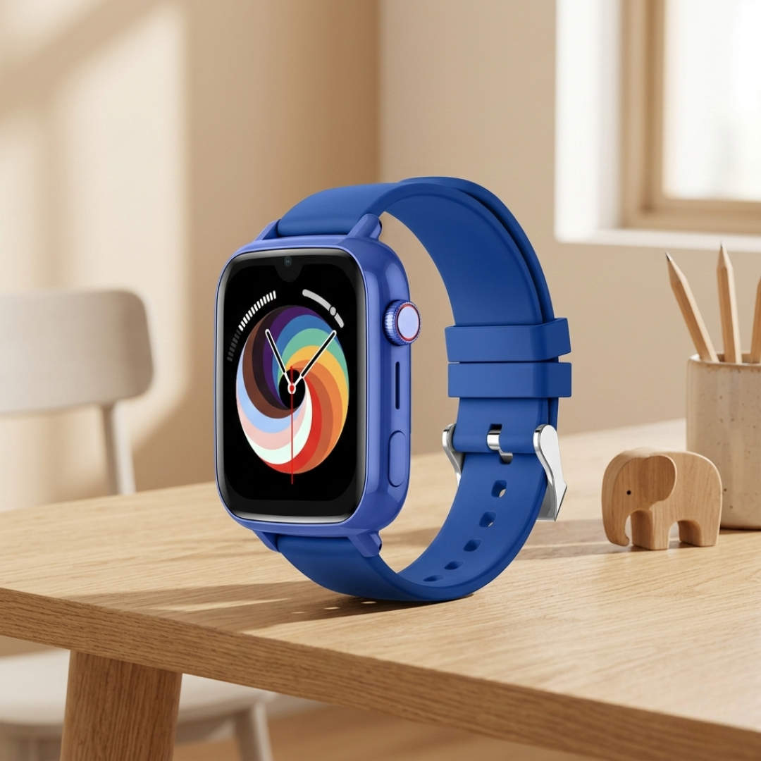 Kinder 4G GPS-Smartwatch mit sicherer Standortverfolgung für Eltern