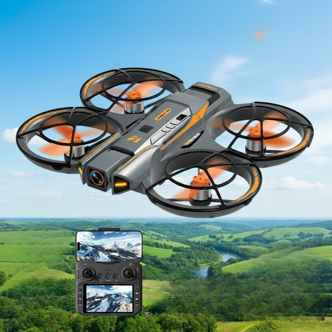 Kompakt drone med 8K-kamera og GPS til luftfotografering