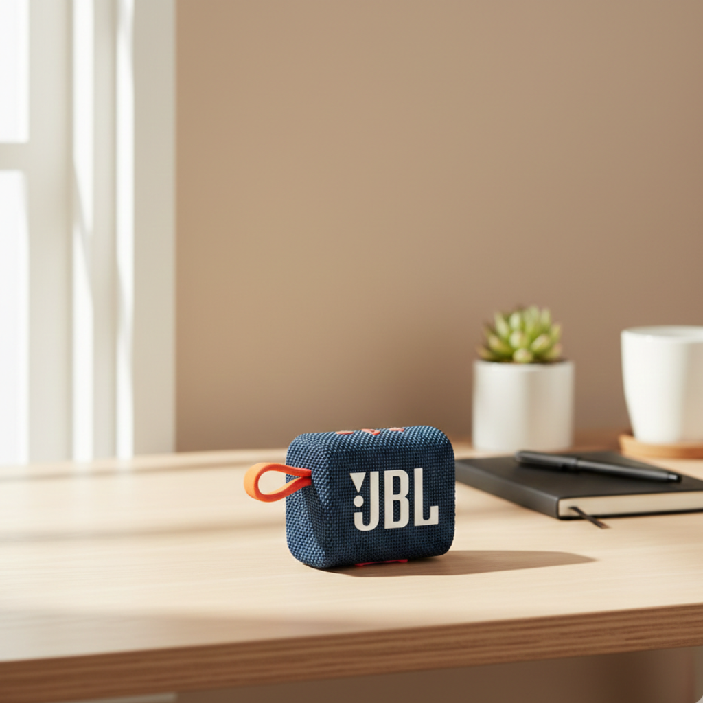 JBL GO 3 Portable Speaker With Waterproof Bluetooth