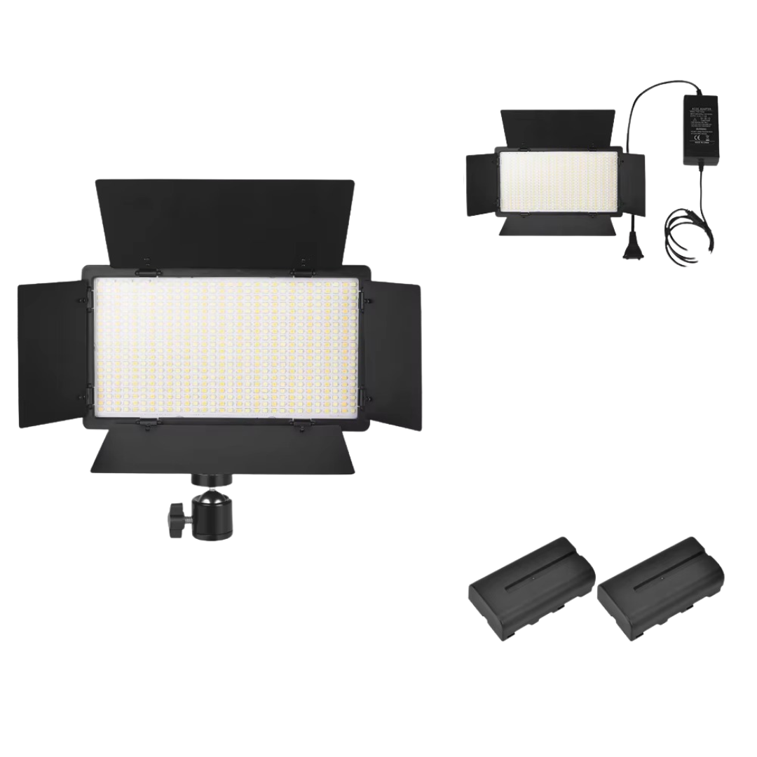 U800 LED-Fotostudioleuchte für Videoaufnahmen und Streaming