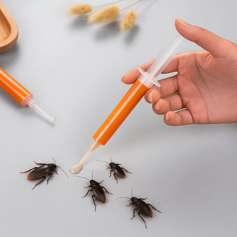 NovaGuard Cockroach Gel Bait 3 Pack For Homeowners Eradicates Entire Nests