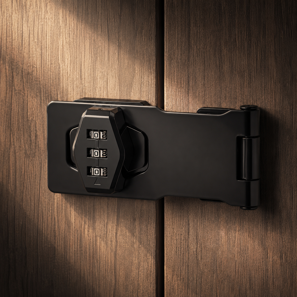 3-Digit Cabinet Lock Replaces Standard Cam Locks In Drawers And Cabinets