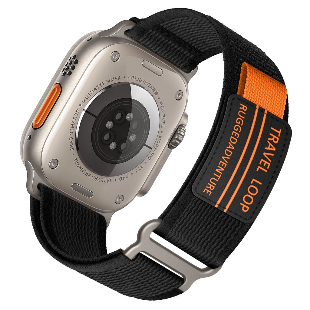 Adjustable Trail Loop Nylon Band For Apple Watch, Lightweight