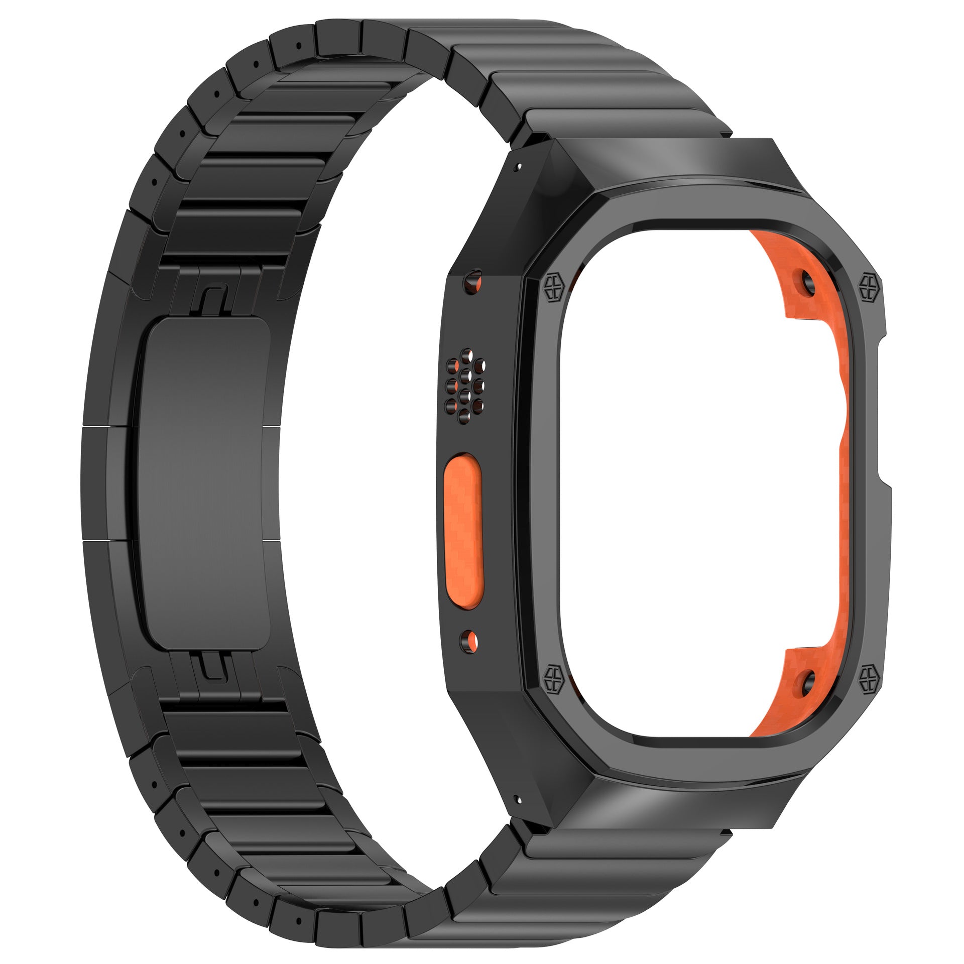 Nerezový pásek s pouzdrem pro Apple Watch Ultra