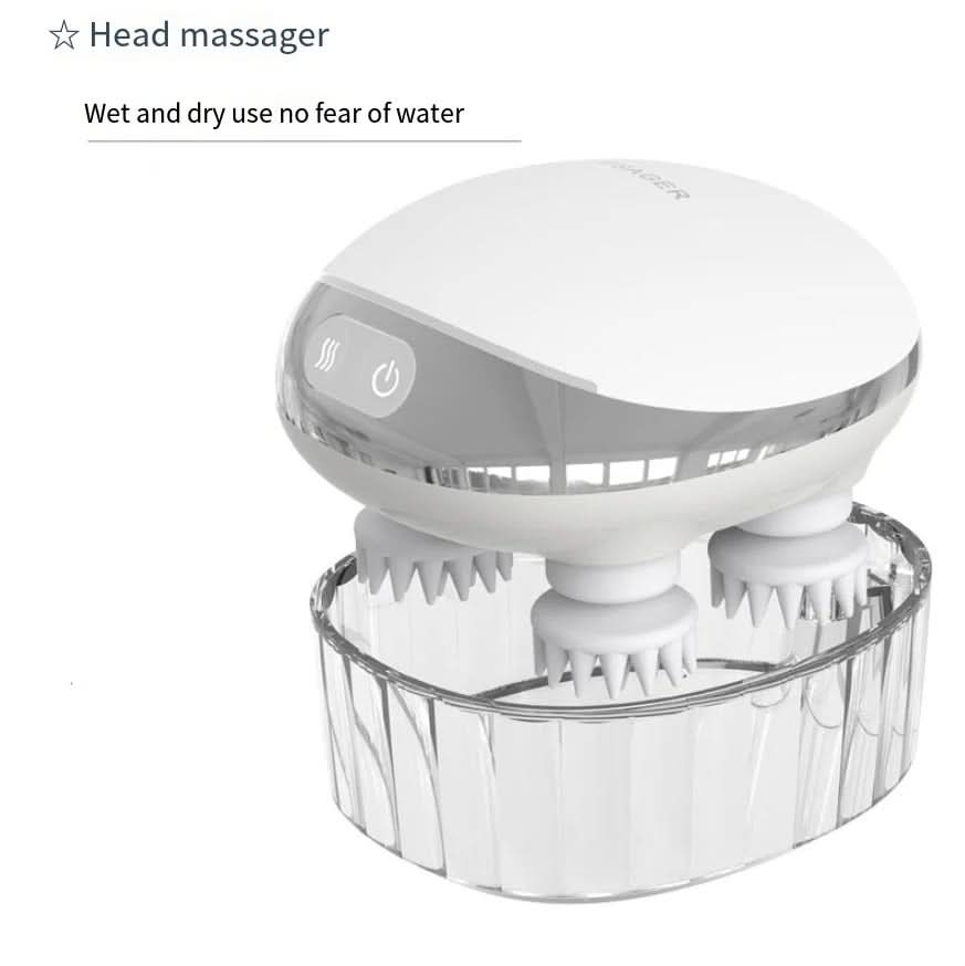 LumaScalp vörösfényes fejbőrmasszírozó hajhullás ellen és relaxációhoz, otthoni spa rajongóknak