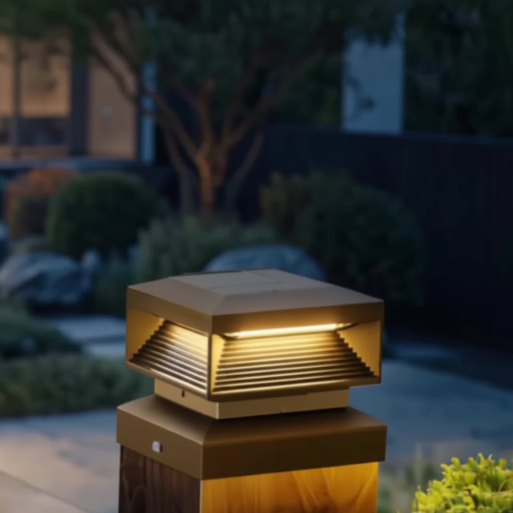 SHINEFLOW Solar Post Lights For Patios And Decks And Garden Paths