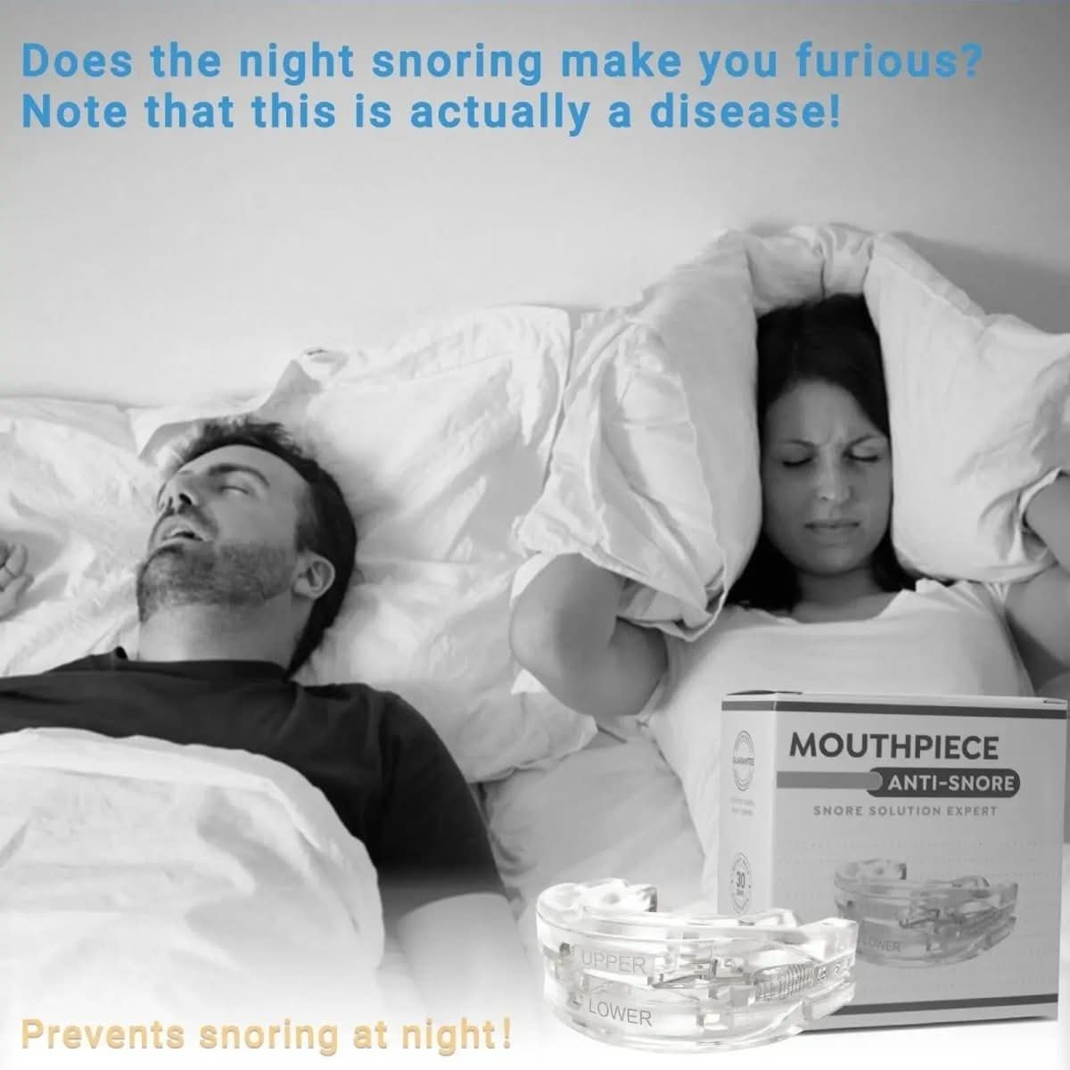 NexSleep Guard horkolásgátló szájbetét alvási apnoé és párok számára