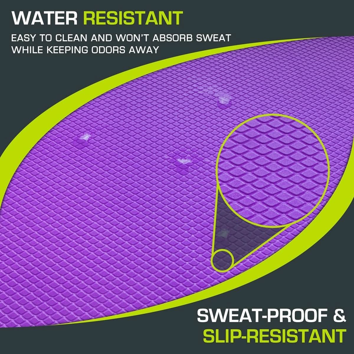 Tapis en mousse AeroBalance Ultra antidérapant pour yoga et entraînement de stabilité