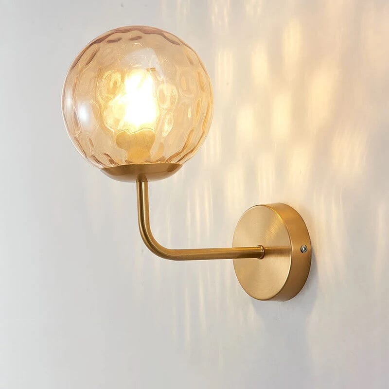 Lampe Murale Virelle Cadre en Fer Avec Éclat Chaleureux et Finition Élégante