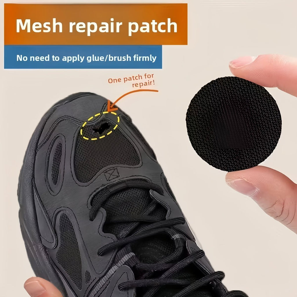 Parche de reparación FLEXISHOE para partes superiores y tacones de zapatos, solución fácil