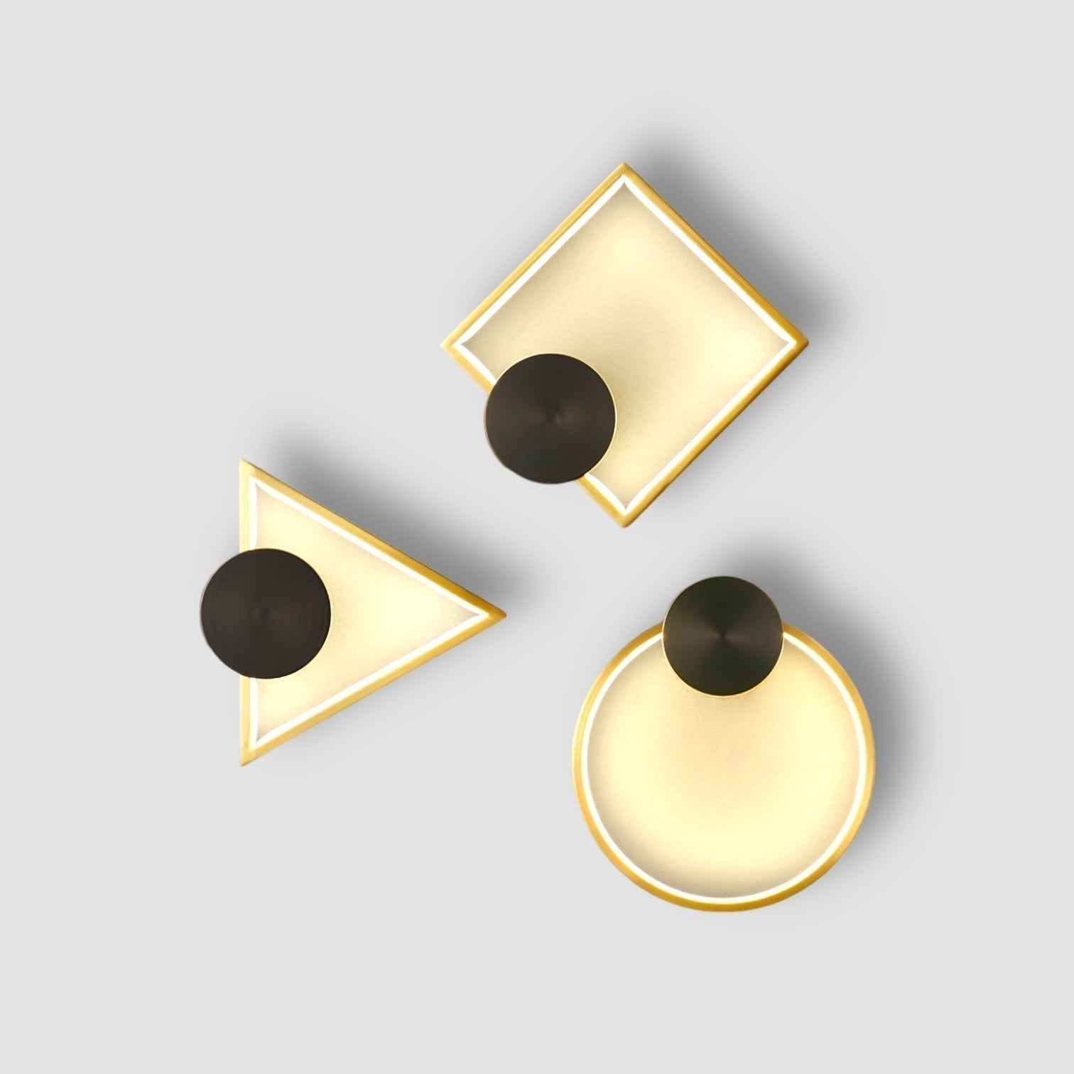LumiForm | Slank Geometrisk Vegglampe for Moderne Rom