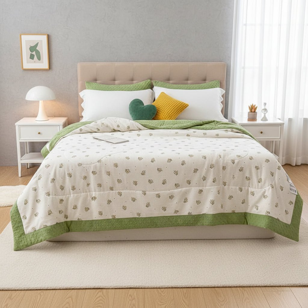 FRESHPETAL Summer Blanket With Gentle Elegance For Calm Nights