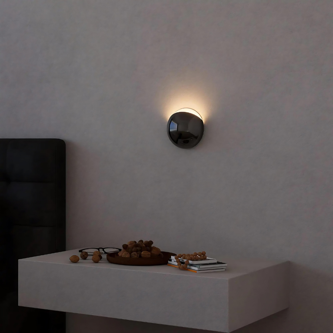 Lyra Vegglampe-serie i aluminium med moderne LED-lys