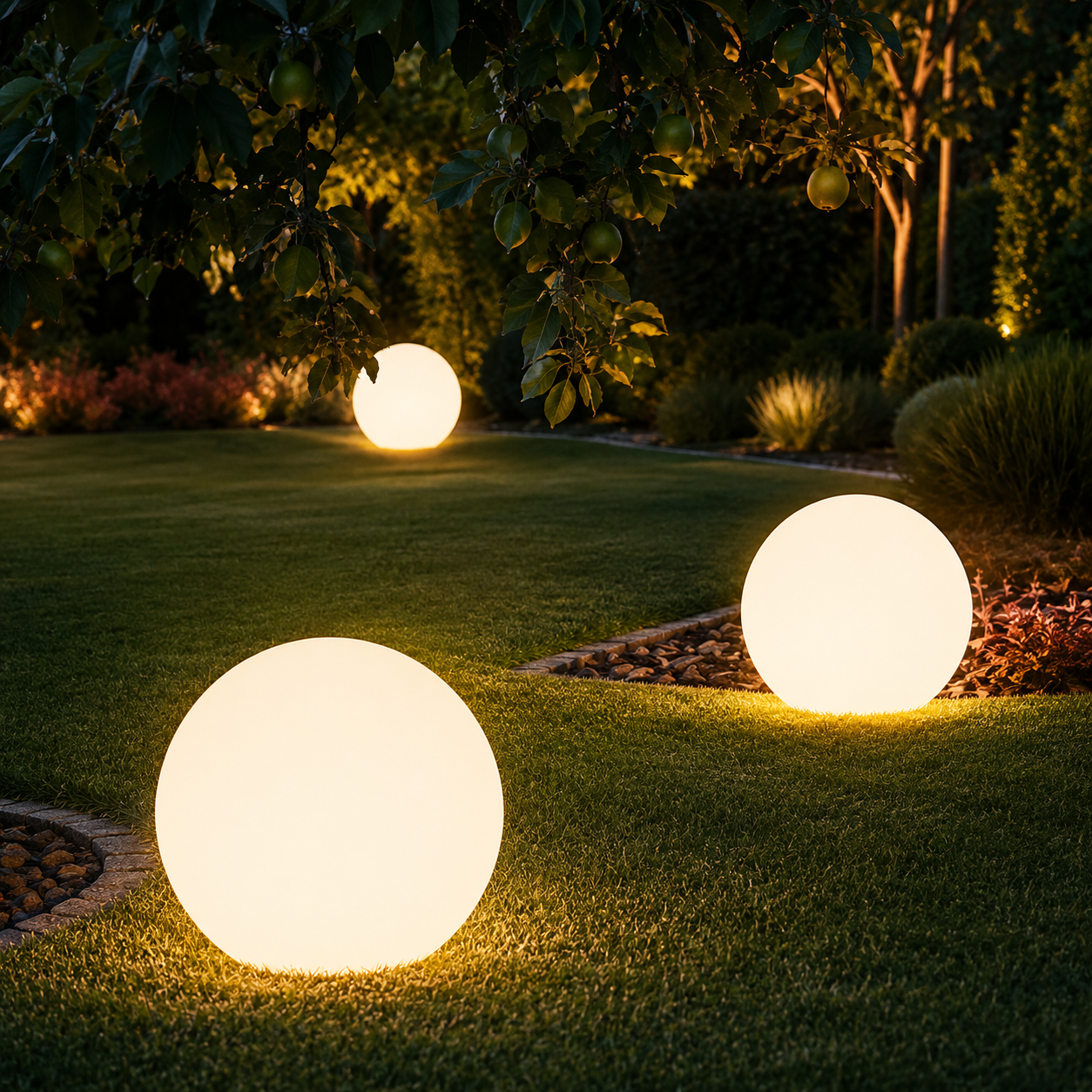 Cordless Garden Globe Lamp With Remote And 16 Colors Plus Warm White | compagnien