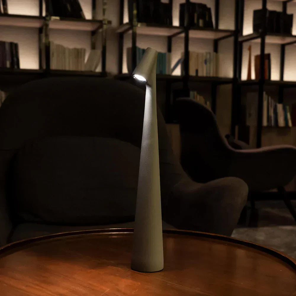 Lampe de table au design nordique minimaliste | Sans fil | LED | Lampe de lecture | Lampe de dîner