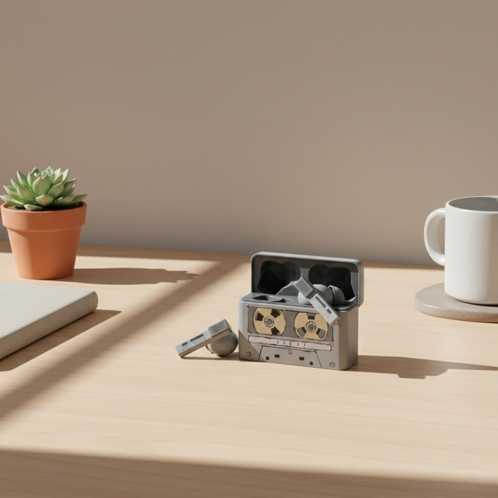 Auricolari completamente wireless dell’età dell’oro con cancellazione attiva del rumore | compagnien