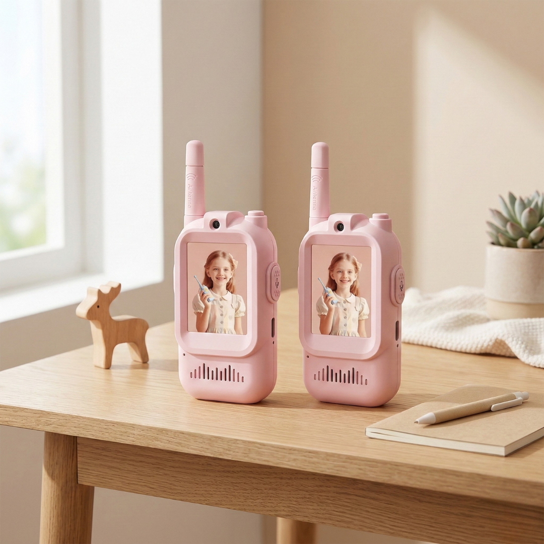 Video-fähige Walkie-Talkies für Kinder im Alter von drei bis sechs Jahren Spielzeit