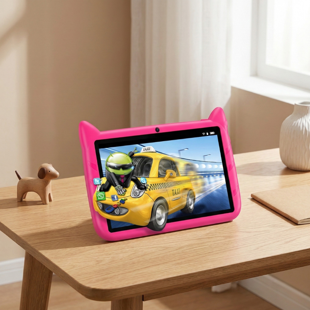 7-Zoll Android Kinder-Tablet mit erweiterbarem Speicher
