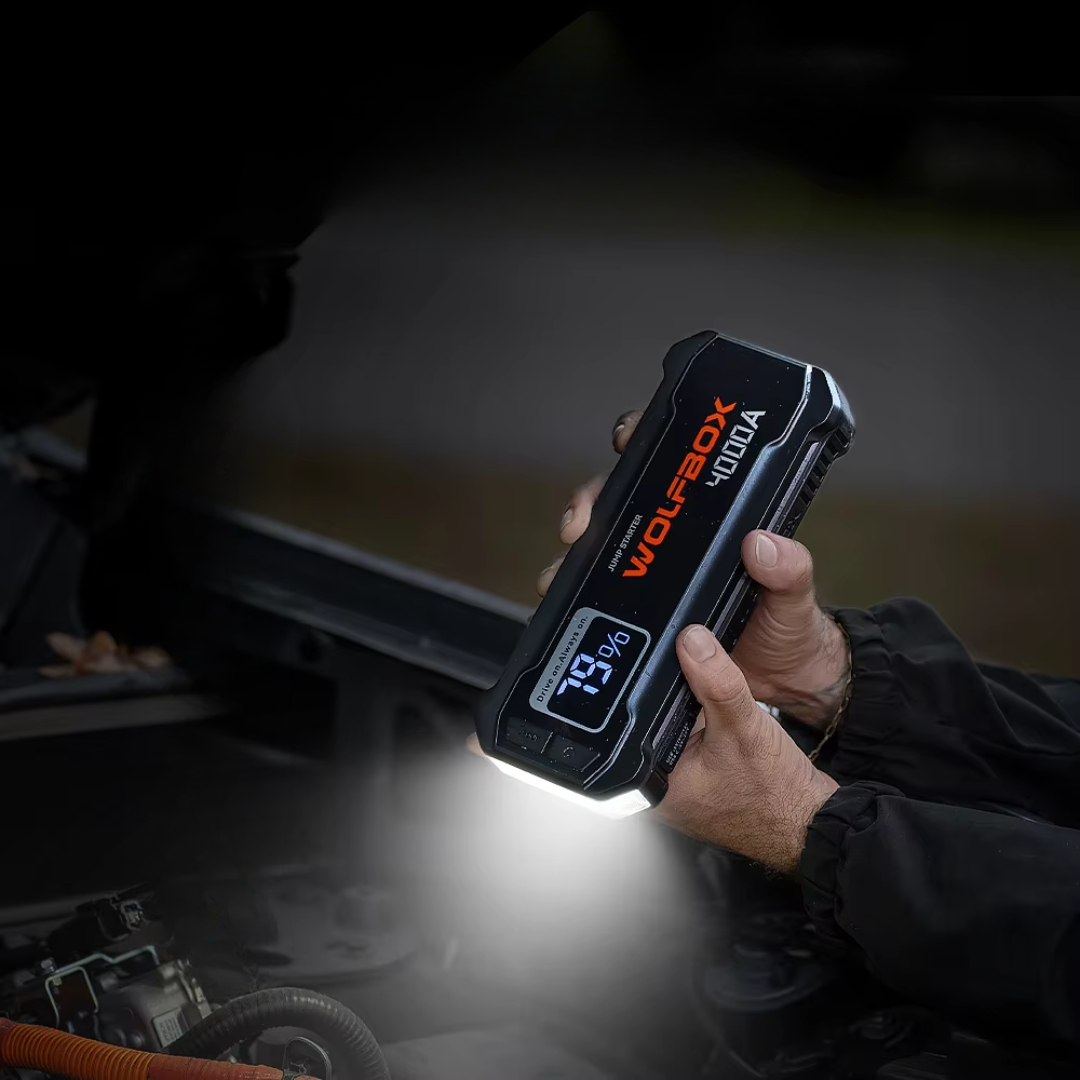 Portable Car Battery Jump Starter 4000A 24000mAh For Quick Vehicle Start