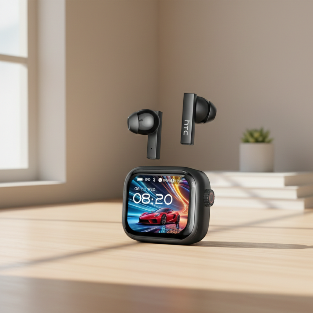 Auriculares Sem Fios HTC NE40 com Cancelamento de Ruído