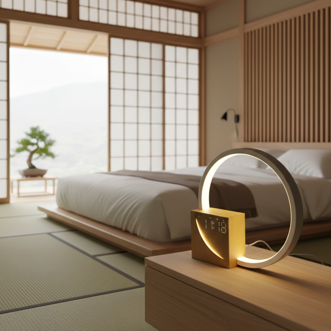 Bedside Lamp With White Noise For Peaceful Sleep Nightlight