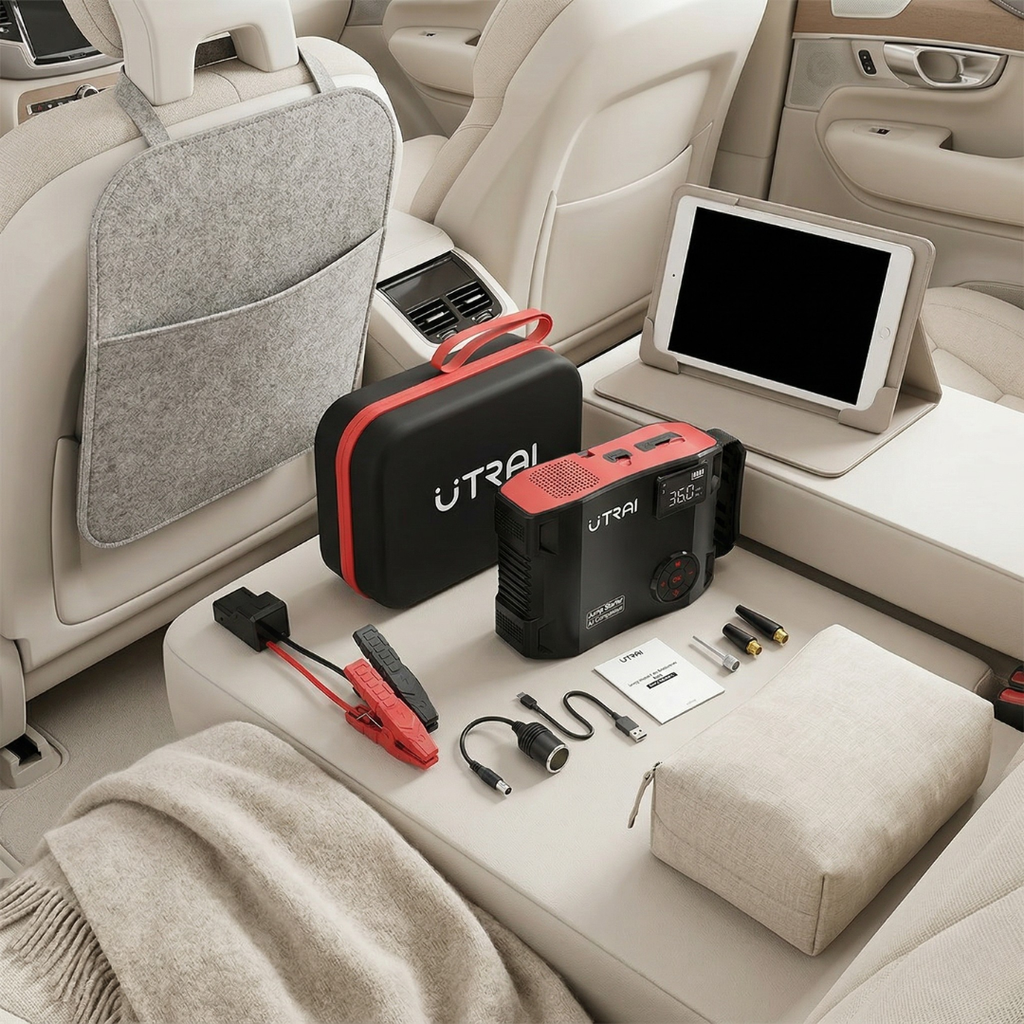 UTRAI 2000A Jump Starter Power Bank Portable Car Emergency Kit