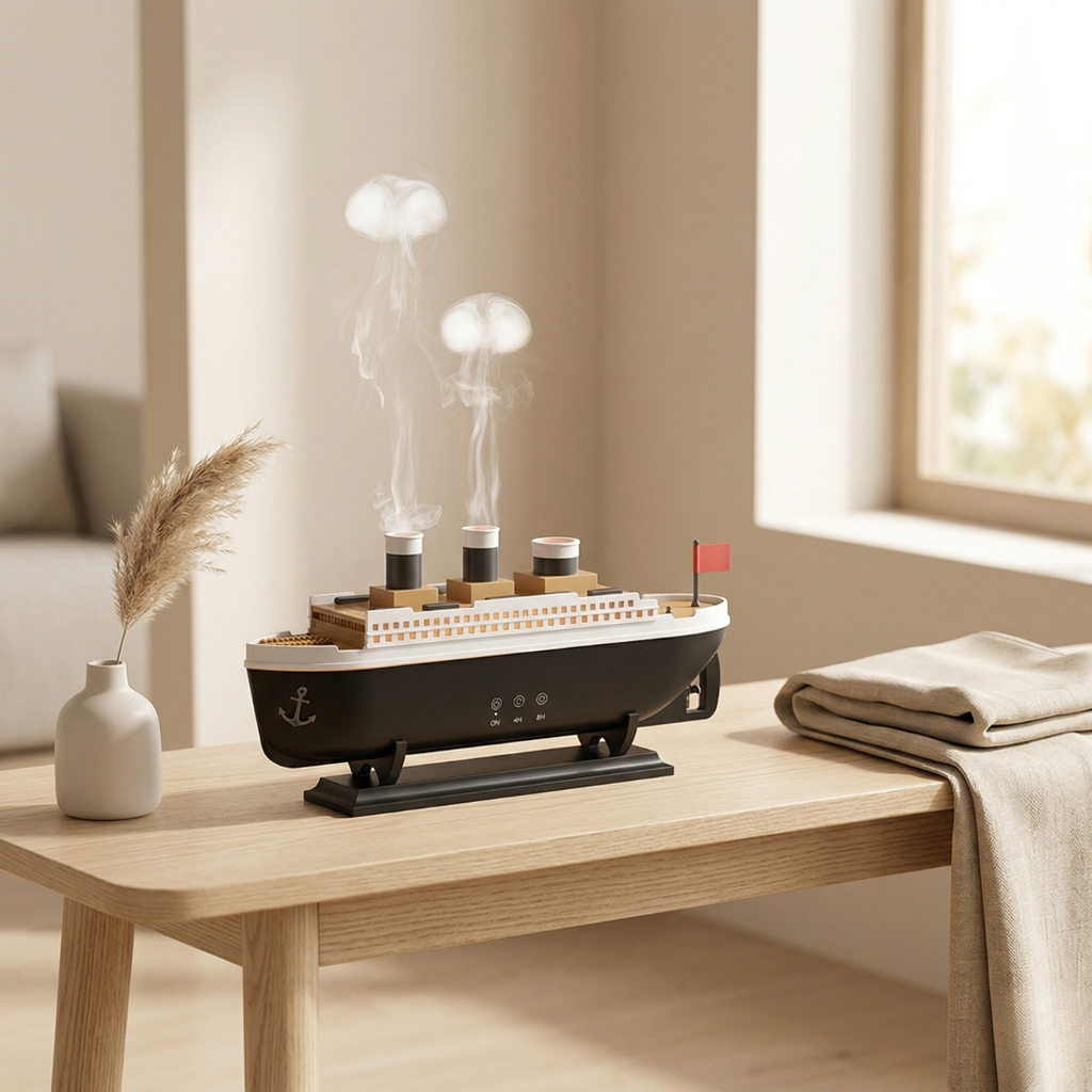 Remote Controlled Smart Humidifier For Home Comfort And Ambience