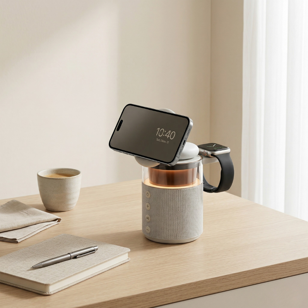 Five In One Magnetic Charging Hub For iPhone iWatch AirPods