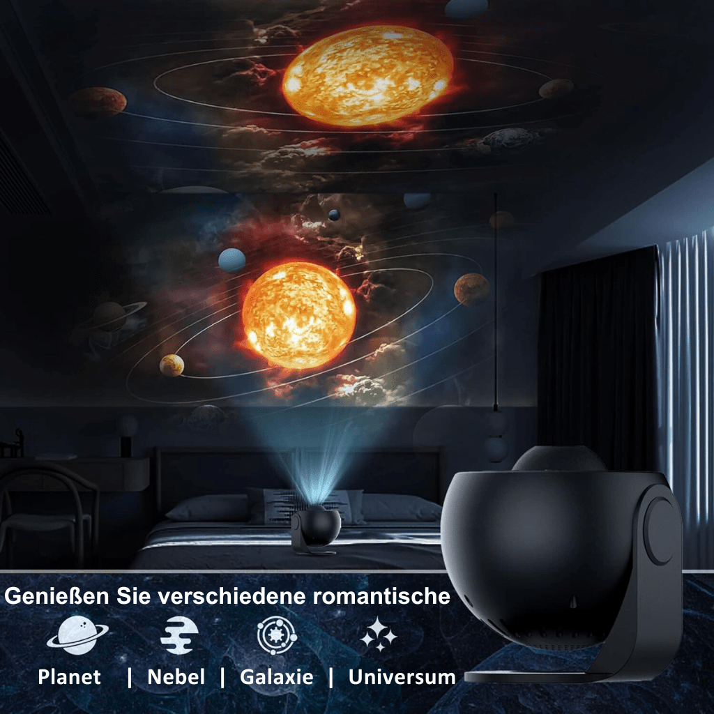 Proiettore LumaNebula Cielo Stellato Proiezioni ad Alta Risoluzione Rilassanti per Relax