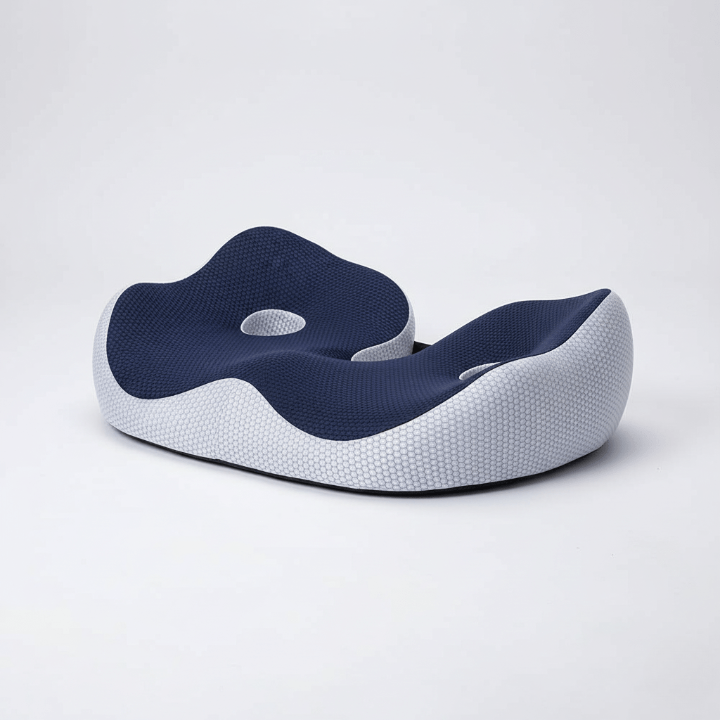 PostureEase Memory Cushion Ergonomic Posture Support For Office Workers And Drivers