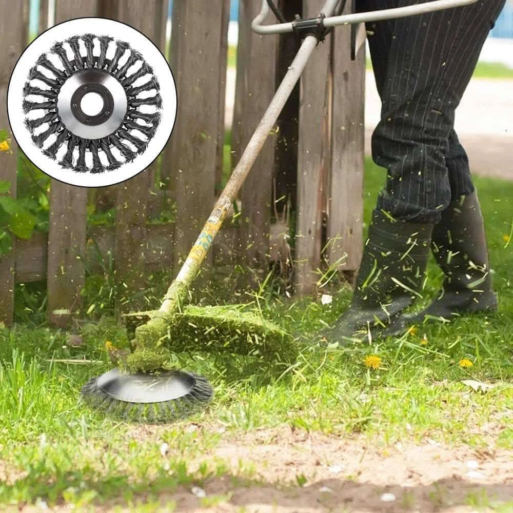Steel Weed Trimmer For Garden Paths And Edges Durable And Easy Weed Control