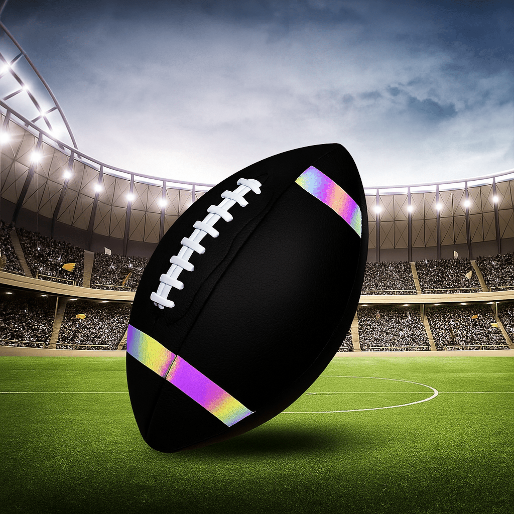 PulseGrip Rugby Topu Boyut 9 Pro Tutuş PU Deri Oyuncular İçin Antrenman ve Maçlar