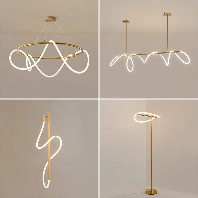 Série de Lâmpadas LED LumaTwirl para Iluminação Moderna de Casa