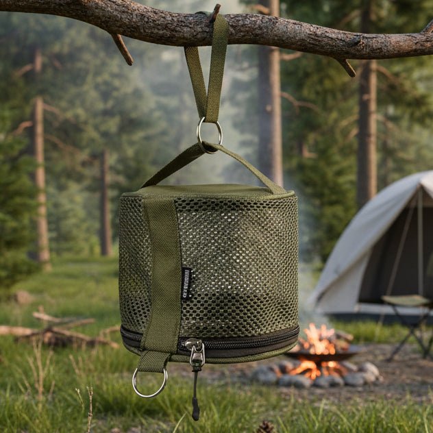 Přenosný držák na toaletní papír TrailGuard pro kempování, kompaktní a hygienický na cesty