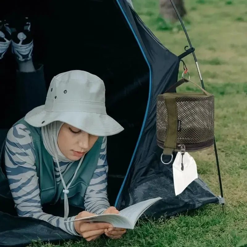 Přenosný držák na toaletní papír TrailGuard pro kempování, kompaktní a hygienický na cesty