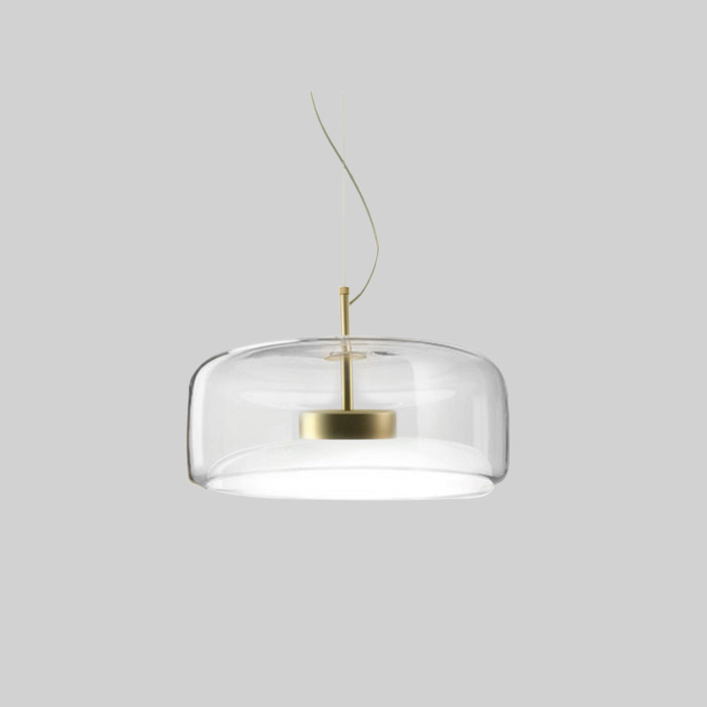 Lunara Retro Pendant Light With Cozy Amber Glow For Living Room