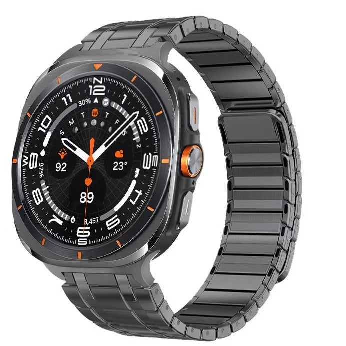 AP frostet rustfrit stål magnetisk rem til Samsung Watch 7 Ultra