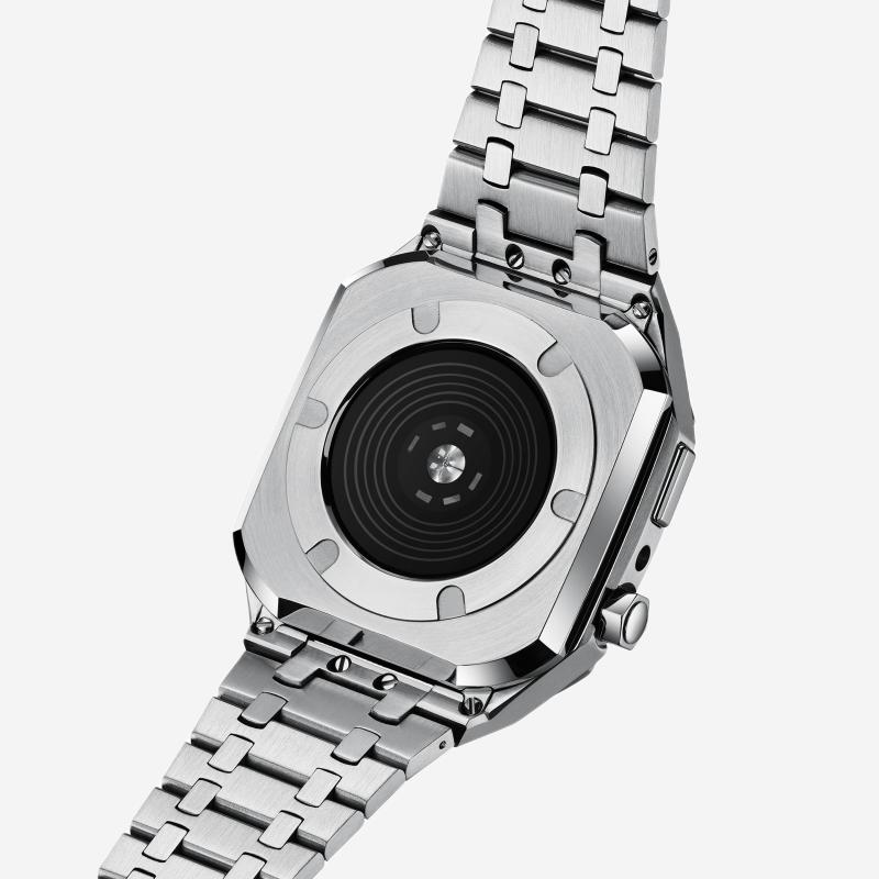 Apple Watch flettet magnetisk rem i rustfrit stål med sikker pasform