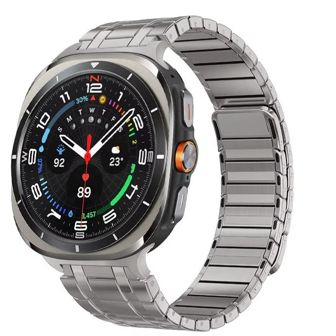 AP frostet rustfrit stål magnetisk rem til Samsung Watch 7 Ultra