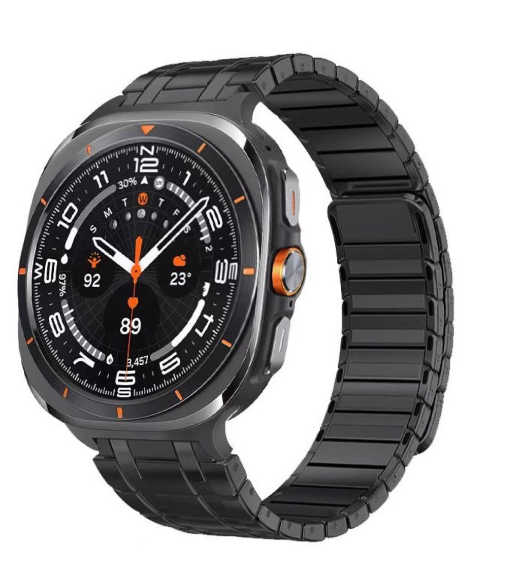 AP frostet rustfrit stål magnetisk rem til Samsung Watch 7 Ultra