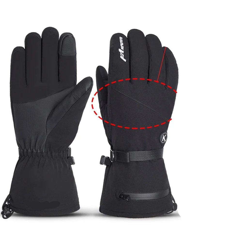 FrostGuard oppvarmede vinterhansker med oppladbar varme for friluftsentusiaster