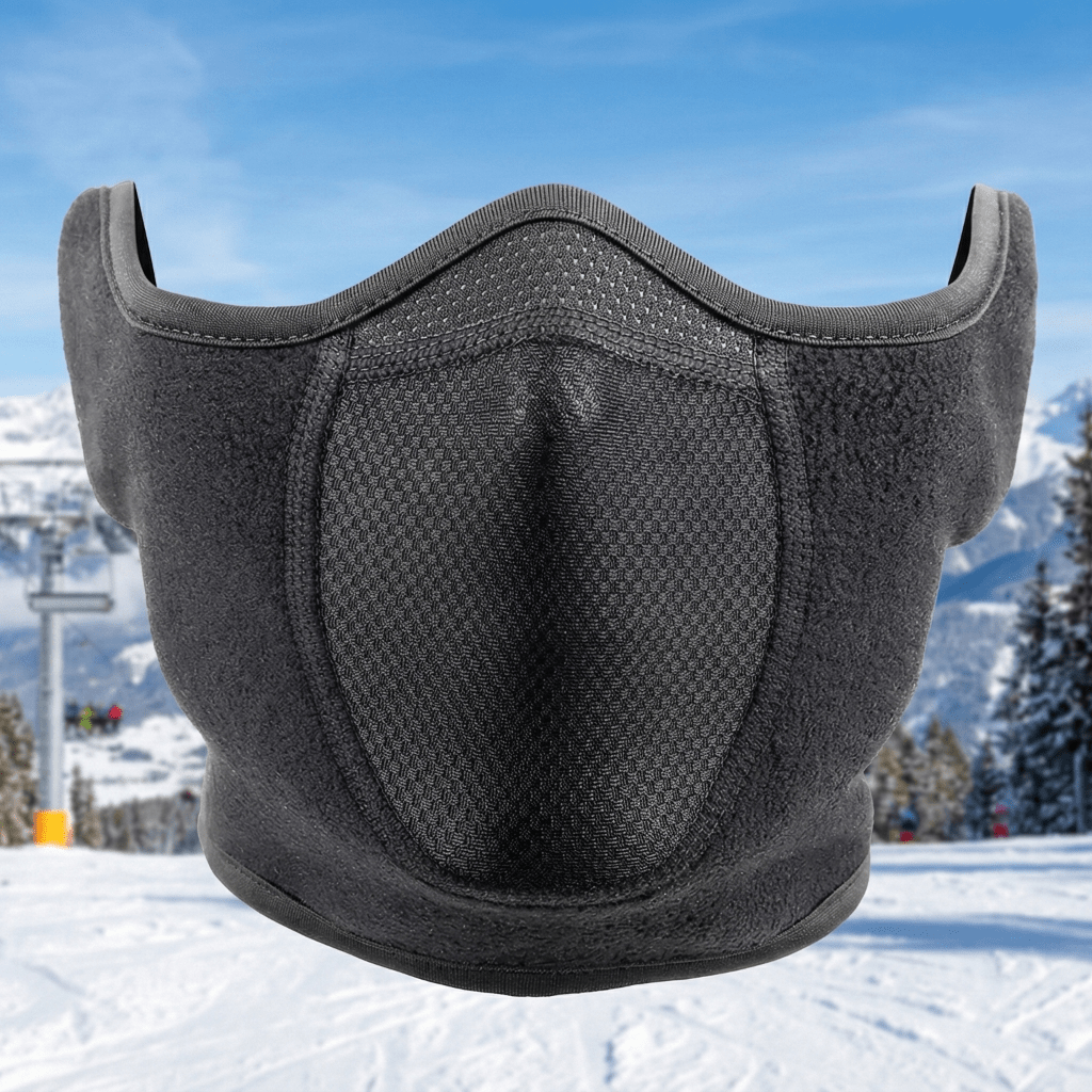 Masque facial en polaire thermique coupe-vent NordGuard pour sport d'hiver en extérieur