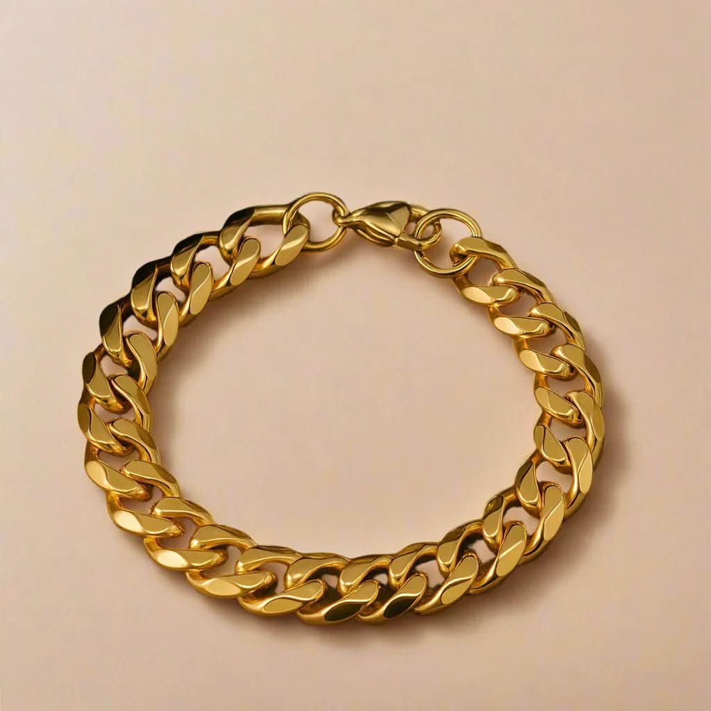 Metallisk kant armbåndsur for profesjonelle med elegant, slitesterkt ripebestandig glass