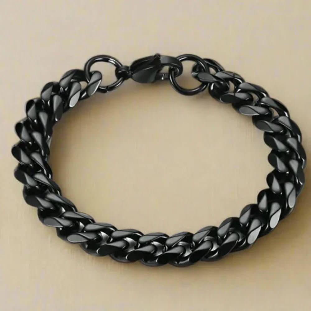 Metallisk kant armbåndsur for profesjonelle med elegant, slitesterkt ripebestandig glass