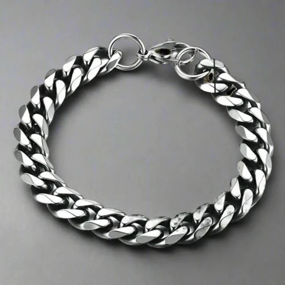 Metallisk kant armbåndsur for profesjonelle med elegant, slitesterkt ripebestandig glass
