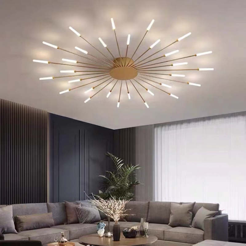 Lunara Nordic Fireworks Pendant Chandelier Minimal