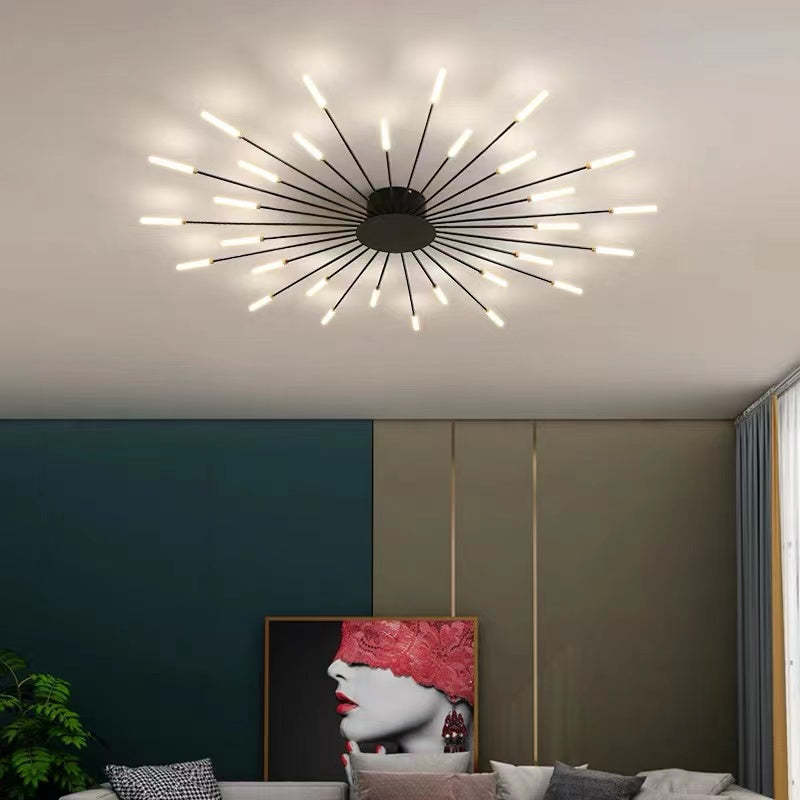 Lunara Nordic Fireworks Pendant Chandelier Minimal