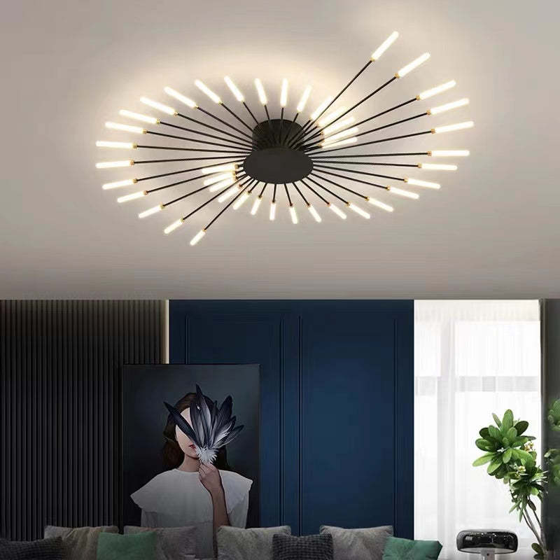 Lunara Nordic Fireworks Pendant Chandelier Minimal