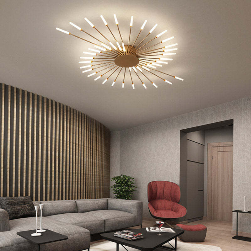 Lunara Nordic Fireworks Pendant Chandelier Minimal